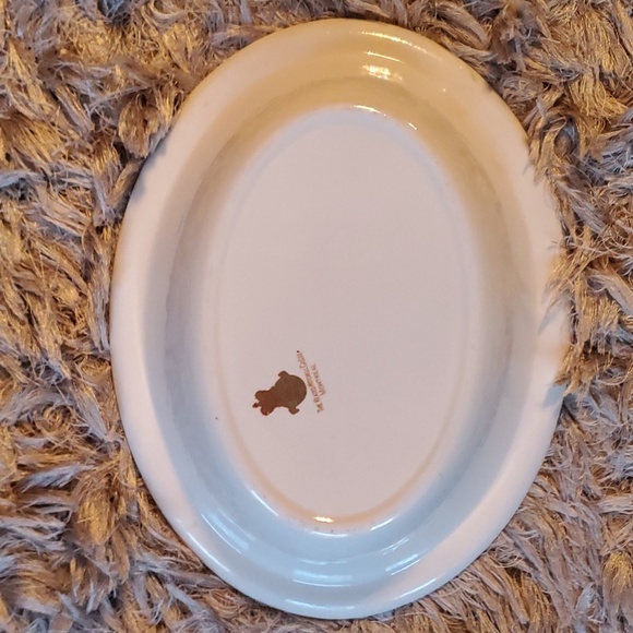 Vintage Ridgways England Restaurant ware The Queen's Montreal oval bowl - Picture 8 of 10